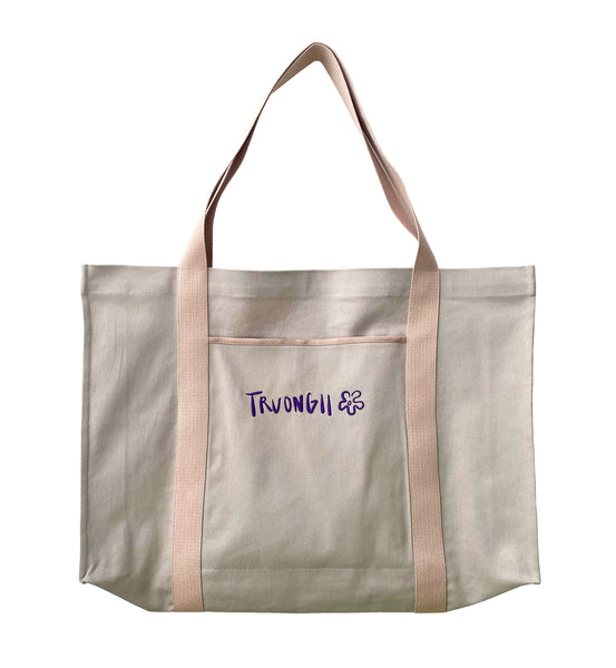 TRUONGII MARKET BAG VIOLET